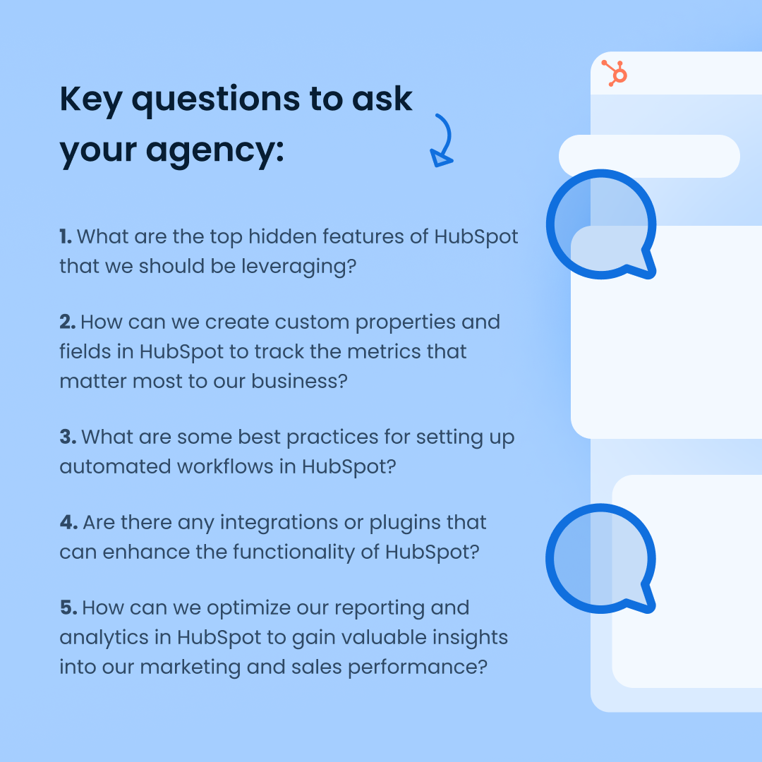 5 key questions to ask a HubSpot partner agency