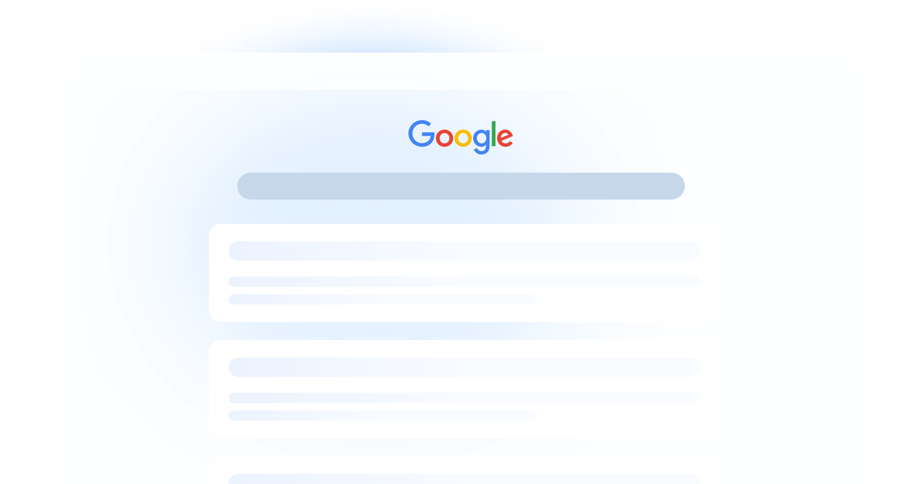 An illustration of google search