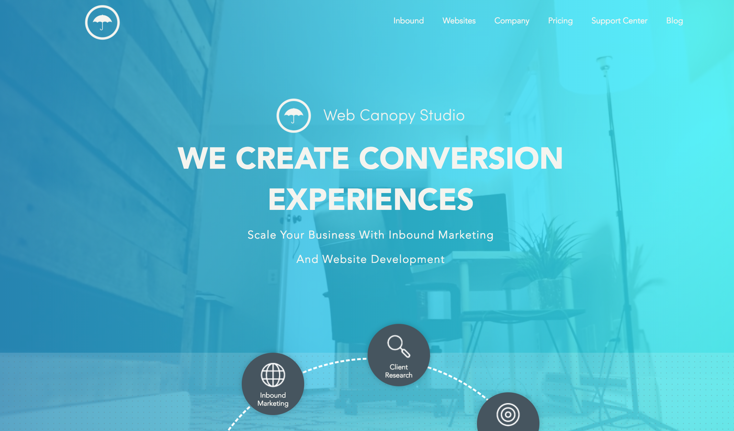 SaaS Website Design | Web Canopy Studio